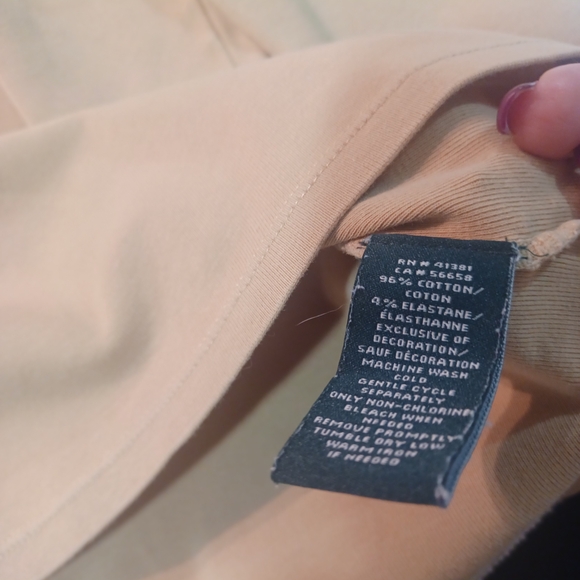 Ralph Lauren Beige Long Sleeve Top - Picture 7 of 7
